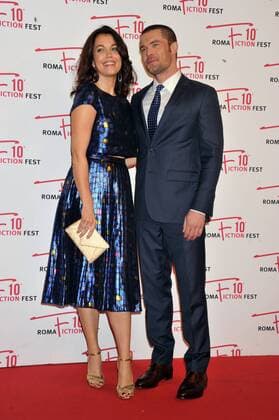 Rome, Red Carpet ShondaLand . Pictured: Bellamy Young, Charlie Weber  Copyright: xEcophotox xIPAx