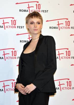 Rome, Red Carpet The border. Pictured: Caterina Shulha dress Vintage  Copyright: xEcophotox xIPAx