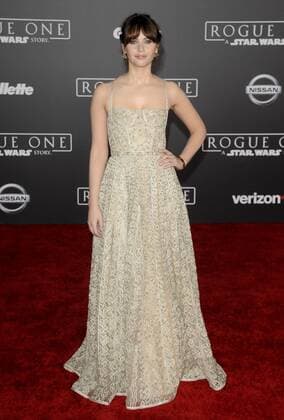 Felicity Jones ROGUE ONE: A STAR WARS STORY FILM PREMIERE Hollywood Patrick Rideaux PicturePerfect