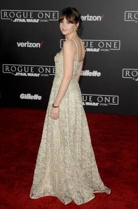 Felicity Jones ROGUE ONE: A STAR WARS STORY FILM PREMIERE Hollywood Patrick Rideaux PicturePerfect
