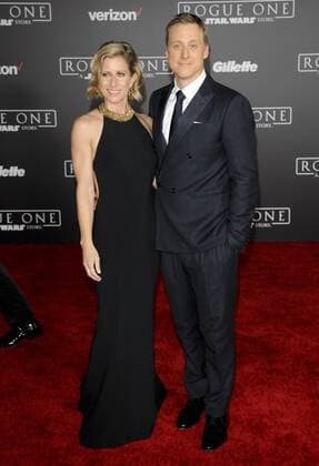Alan Tudyk & wife Charissa Barton ROGUE ONE: A STAR WARS STORY FILM PREMIERE Hollywood Patrick Rideaux PicturePerfect