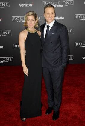 Alan Tudyk & wife Charissa Barton ROGUE ONE: A STAR WARS STORY FILM PREMIERE Hollywood Patrick Rideaux PicturePerfect