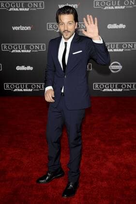 Diego Luna ROGUE ONE: A STAR WARS STORY FILM PREMIERE Hollywood Patrick Rideaux PicturePerfect