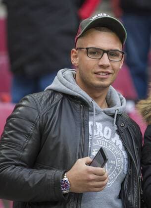 1. FC Köln - Borussia Dortmund 1:1 1. Fussball Bundesliga Saison 2016 2017 RheinEnergie Stadion Koeln Deutschland Datum: 10.12.2016 Pietro Lombardi