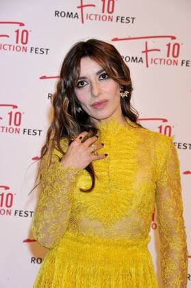 Rome Fiction Fest, Red Carpet Immature . Pictured: Sabrina Impacciattore Scervino dress jewelry Coco  Copyright: xLennyx xIPAx