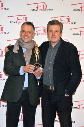 Rome Fiction Fest, Red Carpet Immature . Pictured: Antonio Manzini; Maurizio Careddu  Copyright: xLennyx xIPAx
