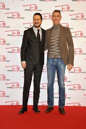 Rome Fiction Fest, Red Carpet Immature . Pictured: Paul Kessisoglu, Luca Bizzarri  Copyright: xLennyx xIPAx