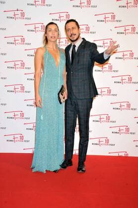 Rome Fiction Fest, Red Carpet Immature . Pictured: Ludovica cutter, Luca Bizzarri  Copyright: xLennyx xIPAx