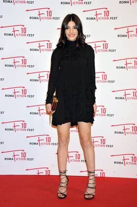 Rome Fiction Fest, Red Carpet Immature . Pictured: Carlotta Antonelli  Copyright: xLennyx xIPAx