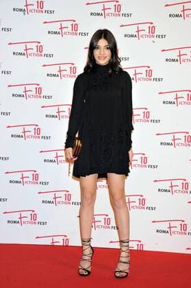 Rome Fiction Fest, Red Carpet Immature . Pictured: Carlotta Antonelli  Copyright: xLennyx xIPAx