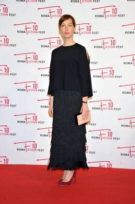 Rome Fiction Fest, Red Carpet Immature . Pictured: Christian Capotondi dress Stella McCartney  Copyright: xLennyx xIPAx