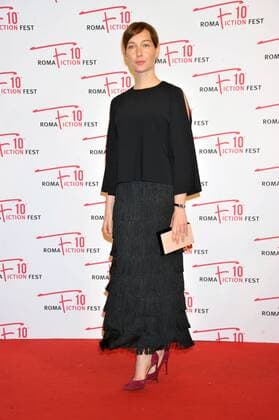 Rome Fiction Fest, Red Carpet Immature . Pictured: Christian Capotondi dress Stella McCartney  Copyright: xLennyx xIPAx