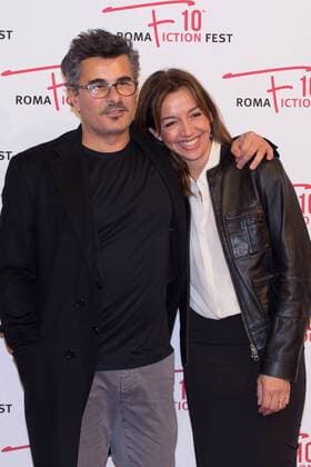 Italy: Immaturi – La Serie Red Carpet Screenwriter, director Paolo Genovese and wife arrive on the red carpet for Immaturi – La Serie during the 2016 Rome Fiction Fest.  BarbaraxComo