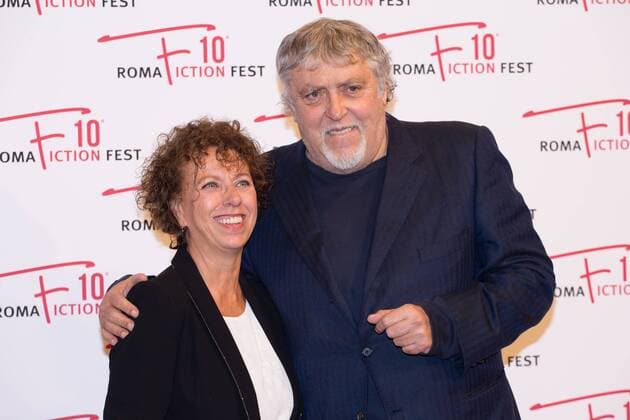Italy: Immaturi – La Serie Red Carpet Actress Paola Tiziana Cruciani and actor Maurizio Mattioli arrive on the red carpet for Immaturi – La Serie during the 2016 Rome Fiction Fest  BarbaraxComo