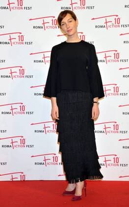Rome Fiction Fest, Red Carpet Immature . Pictured: Christian Capotondi dress Stella McCartney  Copyright: xLennyx xIPAx