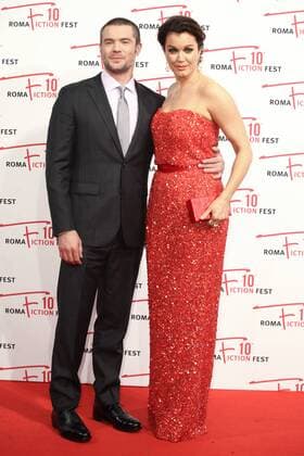 Roma Fiction Fest 2016, The Space Cinema Moderno. Red carpet Immature-Series . Pictured: Charlie Weber and Bellamy Young  Copyright: xMarcoxProvvisionatox xIPAx