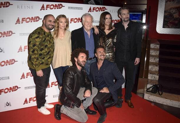 Nicolas Benamou - Jose Garcia - Andre Dussoliier - Caroline Vigneaux - Jerome Commandeur CELEBRITIES : Filmpremiere A Fond - Paris - 12 12 2016 FedericoPestellini Panoramic 