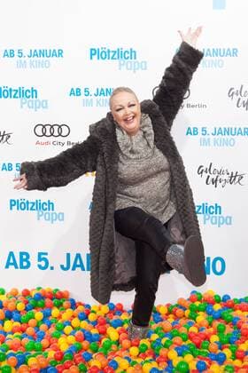 Barbara Schoene - Premiere PLOETZLICH PAPA im Zoo Palast in Berlin am 12.12.2016. Premiere PLOETZLICH PAPA