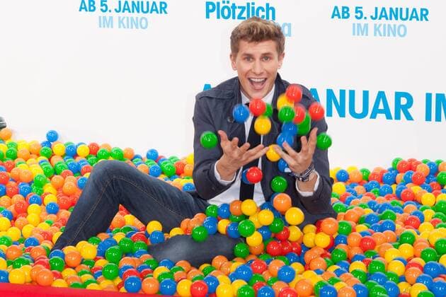 Lukas Sauer - Premiere PLOETZLICH PAPA im Zoo Palast in Berlin am 12.12.2016. Premiere PLOETZLICH PAPA