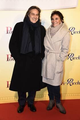 Db Milano 12 12 2016 - red carpet film Poveri ma ricchi - Angelo Sotgiu-Angela Brambati 