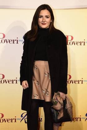 Db Milano 12 12 2016 - red carpet film Poveri ma ricchi - Maria Rosa De Sica 