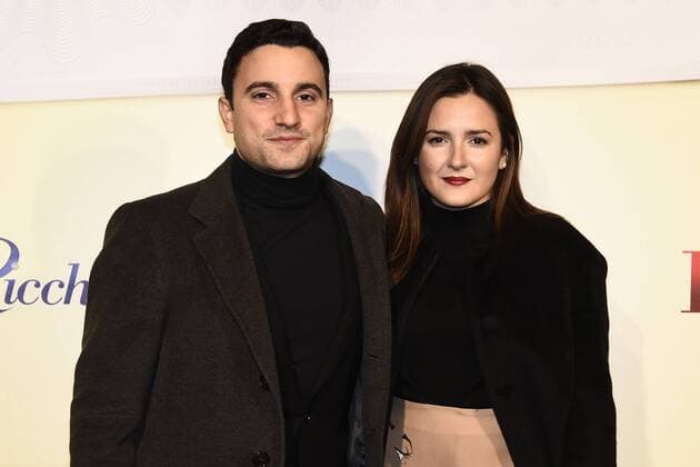 Db Milano 12 12 2016 - red carpet film Poveri ma ricchi - Maria Rosa De Sica-Federico Pellegrini 