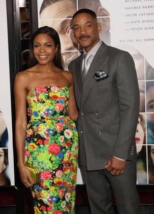December 12, 2016 - New York, New York, U.S. - Actress NAOMIE HARRIS and actor WILL SMITH attend the New York World Premiere of Collateral Beauty held at the Jazz At Lincoln Centers Frederick P. Rose Hall. New York U.S. - ZUMAk03_ 20161212_zaf_k03_024