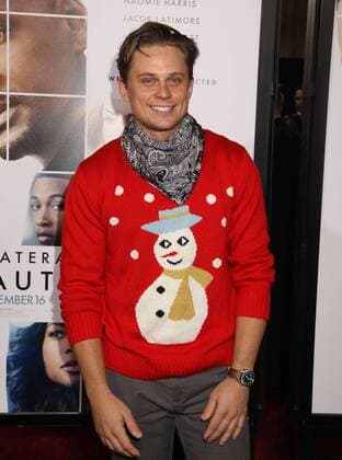 December 12, 2016 - New York, New York, U.S. - Actor BILLY MAGNUSSEN attends the New York World Premiere of Collateral Beauty held at the Jazz At Lincoln Centers Frederick P. Rose Hall. New York U.S. - ZUMAk03_ 20161212_zaf_k03_044