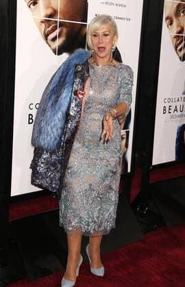 December 12, 2016 - New York, New York, U.S. - Actress HELEN MIRREN attends the New York World Premiere of Collateral Beauty held at the Jazz At Lincoln Centers Frederick P. Rose Hall. New York U.S. - ZUMAk03_ 20161212_zaf_k03_074