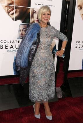 December 12, 2016 - New York, New York, U.S. - Actress HELEN MIRREN attends the New York World Premiere of Collateral Beauty held at the Jazz At Lincoln Centers Frederick P. Rose Hall. New York U.S. - ZUMAk03_ 20161212_zaf_k03_081