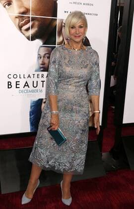 December 12, 2016 - New York, New York, U.S. - Actress HELEN MIRREN attends the New York World Premiere of Collateral Beauty held at the Jazz At Lincoln Centers Frederick P. Rose Hall. New York U.S. - ZUMAk03_ 20161212_zaf_k03_095