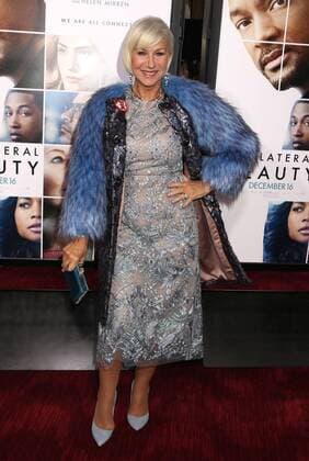 December 12, 2016 - New York, New York, U.S. - Actress HELEN MIRREN attends the New York World Premiere of Collateral Beauty held at the Jazz At Lincoln Centers Frederick P. Rose Hall. New York U.S. - ZUMAk03_ 20161212_zaf_k03_112