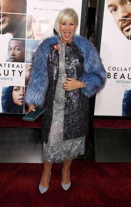 December 12, 2016 - New York, New York, U.S. - Actress HELEN MIRREN attends the New York World Premiere of Collateral Beauty held at the Jazz At Lincoln Centers Frederick P. Rose Hall. New York U.S. - ZUMAk03_ 20161212_zaf_k03_125
