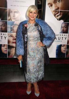 December 12, 2016 - New York, New York, U.S. - Actress HELEN MIRREN attends the New York World Premiere of Collateral Beauty held at the Jazz At Lincoln Centers Frederick P. Rose Hall. New York U.S. - ZUMAk03_ 20161212_zaf_k03_143