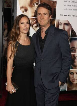 December 12, 2016 - New York, New York, U.S. - SHAUNA ROBERTSON and actor EDWARD NORTON attend the New York World Premiere of Collateral Beauty held at the Jazz At Lincoln Centers Frederick P. Rose Hall. New York U.S. - ZUMAk03_ 20161212_zaf_k03_148