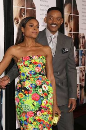 December 12, 2016 - New York, New York, U.S. - Actress NAOMIE HARRIS and actor WILL SMITH attend the New York World Premiere of Collateral Beauty held at the Jazz At Lincoln Centers Frederick P. Rose Hall. New York U.S. - ZUMAk03_ 20161212_zaf_k03_165