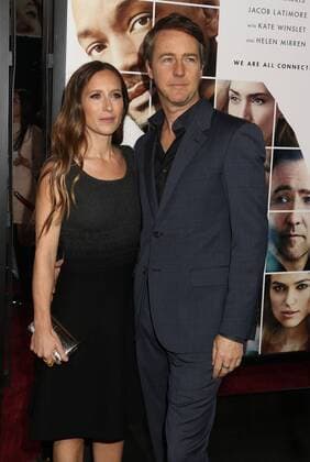 December 12, 2016 - New York, New York, U.S. - SHAUNA ROBERTSON and actor EDWARD NORTON attend the New York World Premiere of Collateral Beauty held at the Jazz At Lincoln Centers Frederick P. Rose Hall. New York U.S. - ZUMAk03_ 20161212_zaf_k03_169
