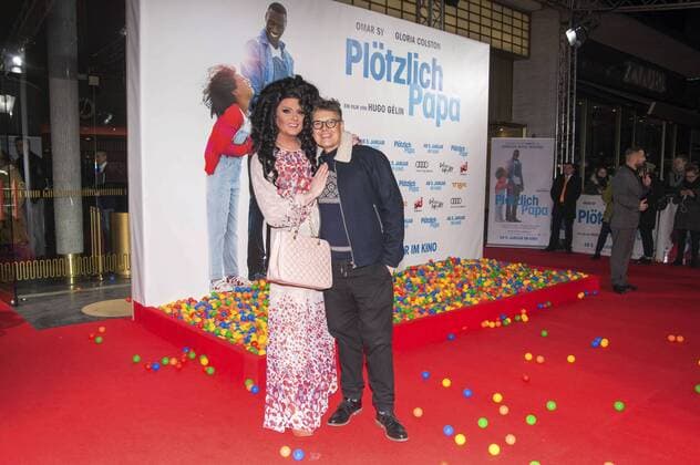Nina Queer und Rolf Scheider bei der Premeire des Kinofilms Plötzlich Papa Demain tout commence im Zoo Palast. Berlin, 12.12.2016 Foto:xK.xWernerx xFuturexImage