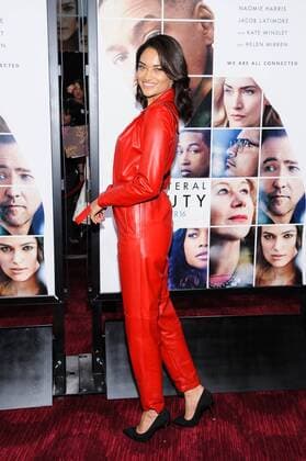 December 12, 2016 - New York, NY, United States - 12 December 2016 - New York, New York - Shanina Shaik. Collateral Beauty New York Premiere. Photo Credit: Mario Santoro AdMedia New York United States - ZUMAa123 20161212_zaa_a123_025