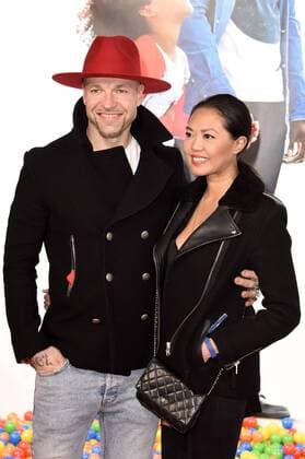 Mateo Jaschik (Culcha Candela) mit Freundin Tanya Ernst bei der Premeire des Kinofilms Plötzlich Papa Demain tout commence im Zoo Palast. Berlin, 12.12.2016 Foto:xF.xKernx xFuturexImage