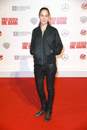 Jeanette Hain Weltpremiere von Vier gegen die Bank im CineStar im Sony Center in Berlin am 13.12.2016