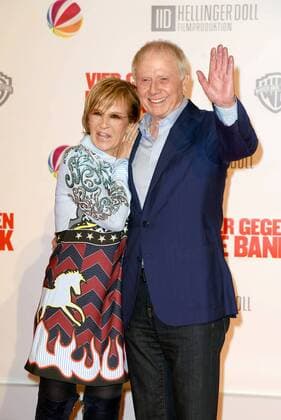 Wolfgang Petersen mit Ehefrau Maria Borgel-Petersen Weltpremiere von Vier gegen die Bank im CineStar im Sony Center in Berlin am 13.12.2016