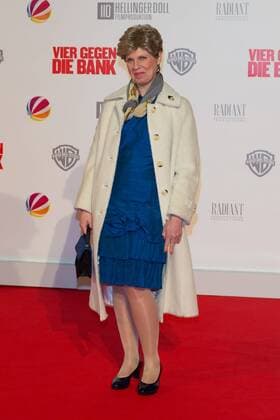 Cordula Stratmann - Weltpremiere von VIER GEGEN DIE BANK im CineStar Kino im Sony Center in Berlin am 13.12.2016. Premiere VIER GEGEN DIE BANK
