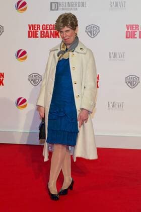 Cordula Stratmann - Weltpremiere von VIER GEGEN DIE BANK im CineStar Kino im Sony Center in Berlin am 13.12.2016. Premiere VIER GEGEN DIE BANK