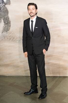 December 13, 2016 - London, London, UK - DIEGO LUNA attends the launch of Rogue One: A Star Wars Story. The film follows a group of unlikely heroes banding together on a mission to steal the plans to the Death Star, the Empire s ultimate weapon of destruction. This key event in the Star Wars timeline brings together ordinary people who choose to do extraordinary things, and in doing so, become part of something greater than themselves. London, UK. London UK  - ZUMAl94_ 20161213_zaf_l94_046