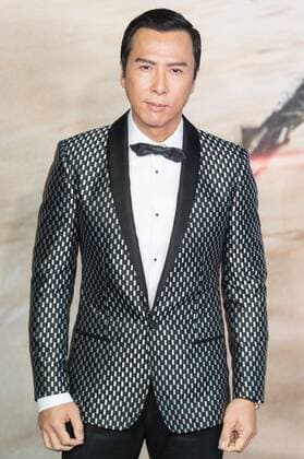 December 13, 2016 - London, London, UK - DONNIE YEN attends the launch of Rogue One: A Star Wars Story. The film follows a group of unlikely heroes banding together on a mission to steal the plans to the Death Star, the Empire s ultimate weapon of destruction. This key event in the Star Wars timeline brings together ordinary people who choose to do extraordinary things, and in doing so, become part of something greater than themselves. London, UK. London UK  - ZUMAl94_ 20161213_zaf_l94_059