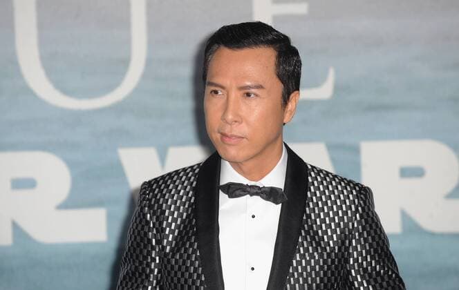 December 13, 2016 - London, England, United Kingdom - Donnie Yen attends the launch event for Rouge One: A Star Wars Story at Tate Modern. London United Kingdom - ZUMAs147 20161213_zap_s147_006