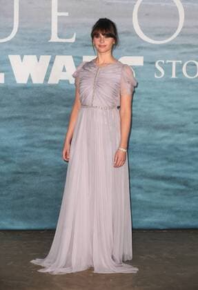December 13, 2016 - London, England, United Kingdom - Felicity Jones attends the launch event for Rouge One: A Star Wars Story at Tate Modern. London United Kingdom - ZUMAs147 20161213_zap_s147_018