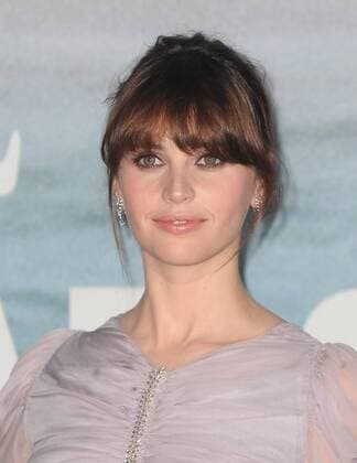 December 13, 2016 - London, England, United Kingdom - Felicity Jones attends the launch event for Rouge One: A Star Wars Story at Tate Modern. London United Kingdom - ZUMAs147 20161213_zap_s147_019