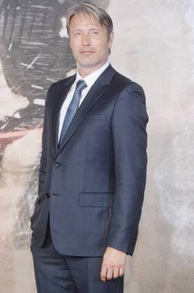 Danish actor Mads Mikkelsen attends the premiere of Rogue One: A Star Wars Story at Tate Modern in London on December 13, 2016.  LON20161213120 RUNExHELLESTAD